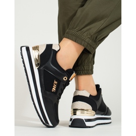 Shelovet tenisice s visokom platformom crne crna 2