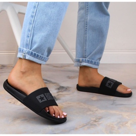 Crne ženske papuče za bazen Big Star FF274A200 crna 2