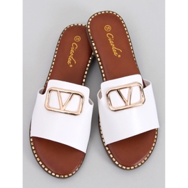 BM Ženske papuče Tonya White bijela 1