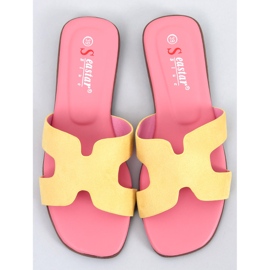 Kalani Žute ženske papuče žuta boja 1