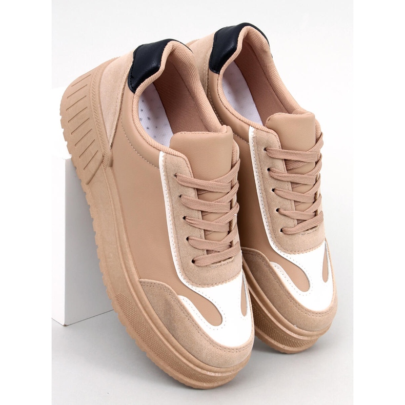 BM Tenisice s platformom Griffin kaki bež 1