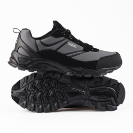 Muške smeđe DK trekking sportske cipele crno 1