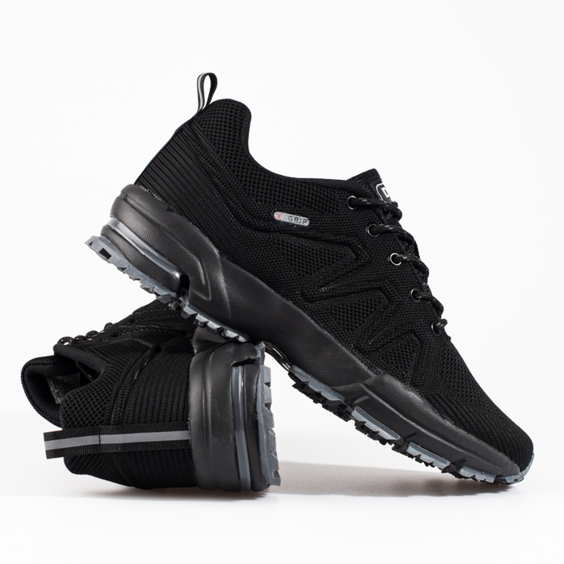 Muške crne tekstilne sportske cipele DK crno 1