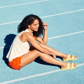 Birkenstock Arizona eva 1022466 žuti flip -flops žuta boja 2