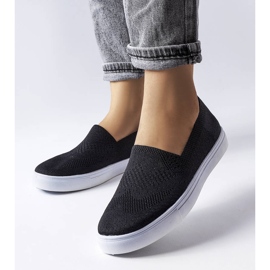 PA1 Crne slip-on tenisice iz D'Aubignéa crno 1
