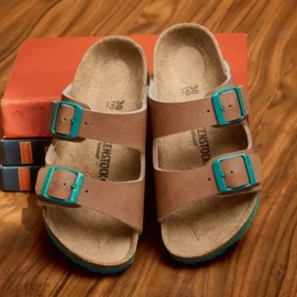 Papuče Birkenstock Arizona Bs Jr 1023406 smeđa 1
