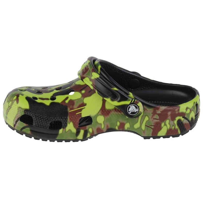 Crocs japanke Classic Spray Camo Clog 208305-001 zelena 1