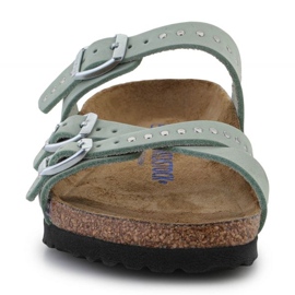 Birkenstock Franca Injected Rivets Matcha papuče W 1024267 zelena 1
