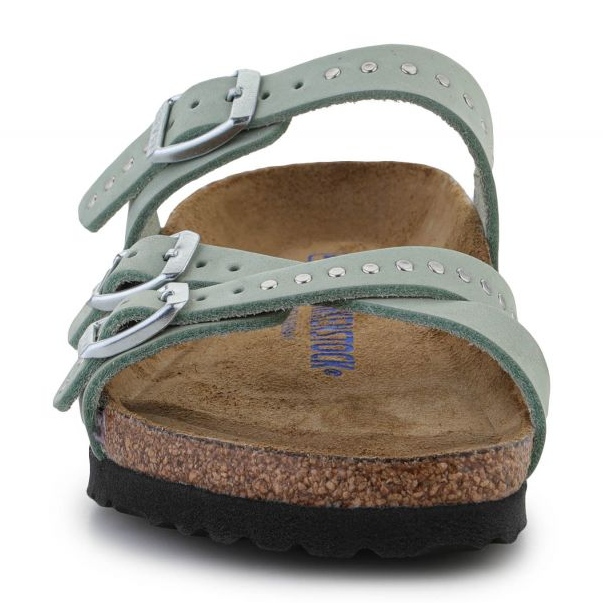 Birkenstock Franca Injected Rivets Matcha papuče W 1024267 zelena 1