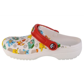 Crocs Pokemon Classic Kids Clog Jr 207739-94S papuče bijela 1
