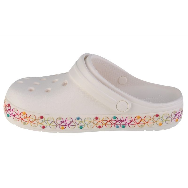 Crocs Crocband rastezljiva ogrlica 208269-94S japanke bijela 1