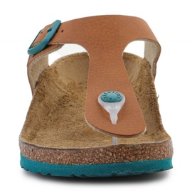 Birkenstock japanke Gizeh Desert Soil Ginger Jr 1024327 smeđa 1