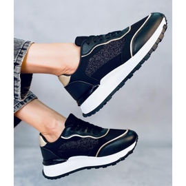 Breland crne ženske tenisice crna 1