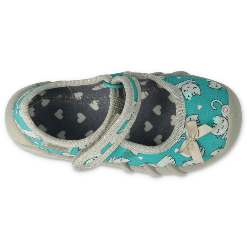 Befado dječje cipele speedy 109P238 siva zelena 3