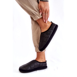 Ženske izolirane papuče Big Star KK274606 crne crno 3