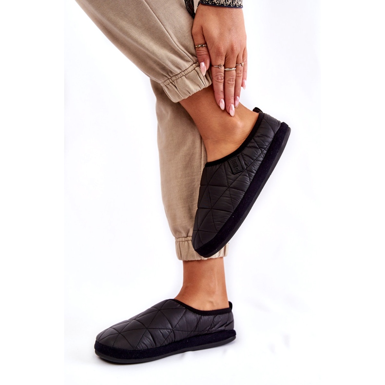 Ženske izolirane papuče Big Star KK274606 crne crno 3