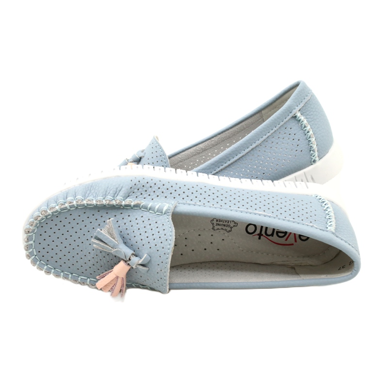 Modne otvorene mokasine Evento 23PB08-5372 Plava 6