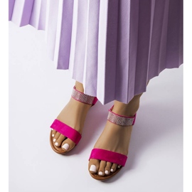 Ružičaste sandale ukrašene kamenčićima iz Dufresnea ružičasta 1