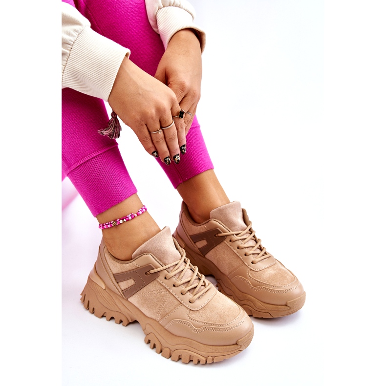 PG1 Moderne sportske cipele Tenisice Bež Frezio 5