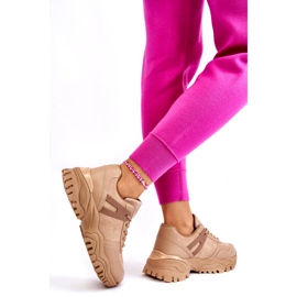 PG1 Moderne sportske cipele Tenisice Bež Frezio 3