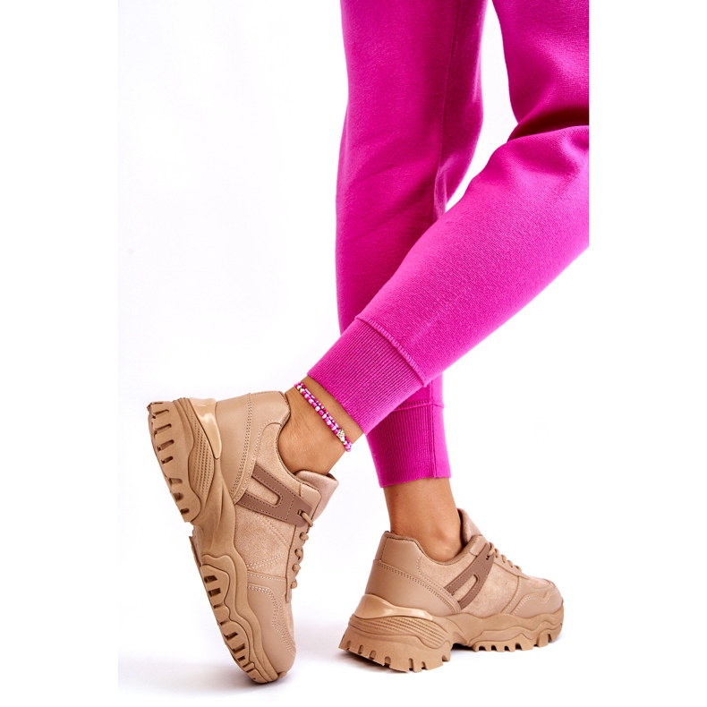 PG1 Moderne sportske cipele Tenisice Bež Frezio 3