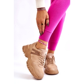 PG1 Moderne sportske cipele Tenisice Bež Frezio 1