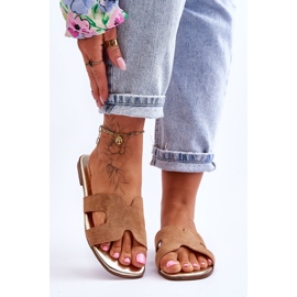 Seastar Ženske klasične antilop papuče bež Evana 2