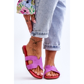 PS1 Ženske klasične antilop papuče ljubičaste Evana ljubičasta 1