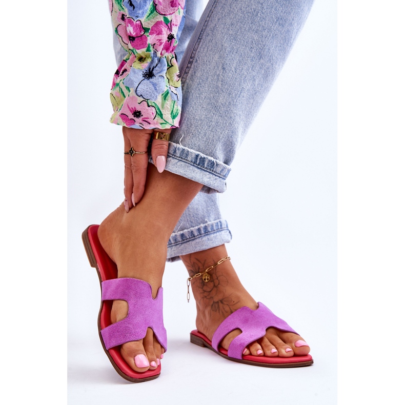 PS1 Ženske klasične antilop papuče ljubičaste Evana ljubičasta 2