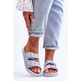 PS1 Ženske plave Vertigo papuče s platformom plava 1