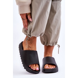 PS1 Moderne papuče s platformom crne Estella crna 1