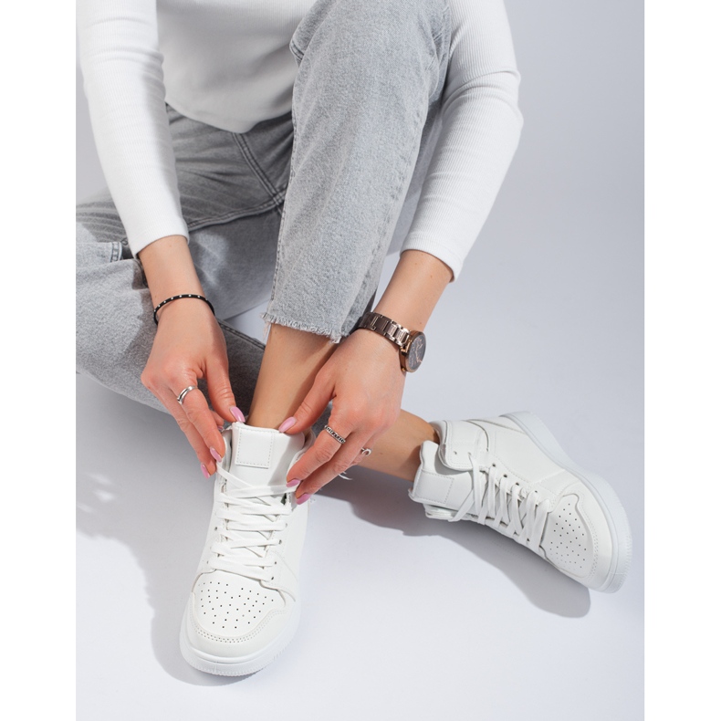 Shelovet bijele visoke tenisice bijela 1