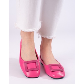 Ženske roze balerinke sa Shelovet ukrasom ružičasta 1