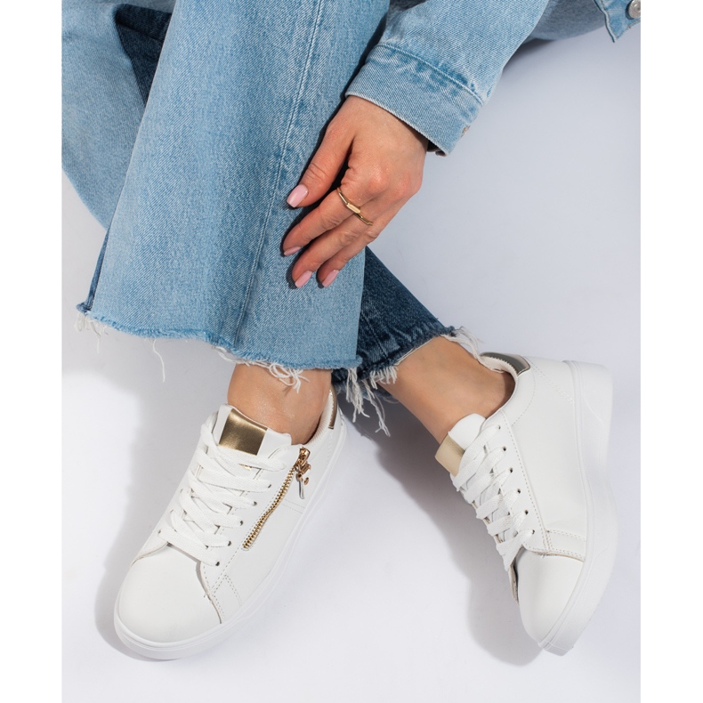 Klasične bijele ženske sportske cipele Shelovet bijela 2