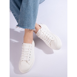 Ženske tenisice na platformu bijele Big Star LL274968101 bijela 1