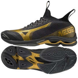 Mizuno Wave Lighting Neo2 M V1GA220241 tenisice za odbojku crno crno 1