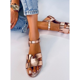 Forney Champagne ženske sandale zlatna 2