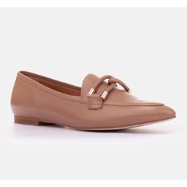 Marco Shoes Ukrašene natikače bež 1