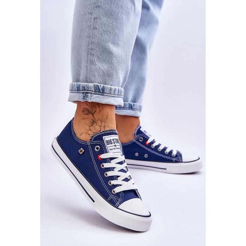 Ženske tenisice Big Star T274021 tamnoplave plava 2