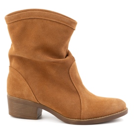 Olivier Crvene Mona štikle narančasta 1