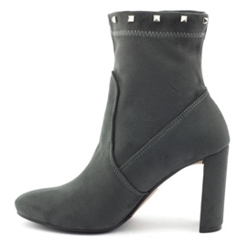 Čizme Neścior 090-A grafitne raznobojna 1