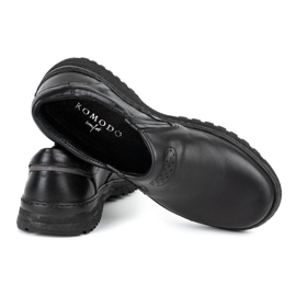 KOMODO Crne ležerne muške cipele 869 crno 4