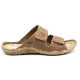 Muške papuče 048 Smeđa 2