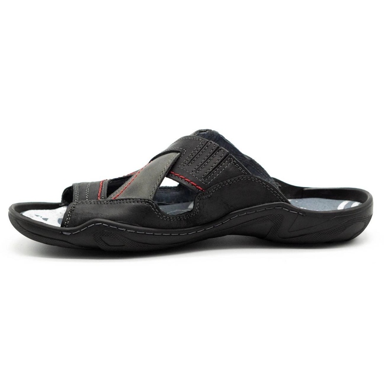 Mario Pala Muške papuče 400 crne crno 2