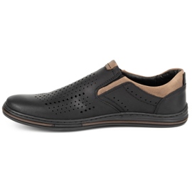 Polbut Muški Brogues 401 Summer Black crno 2