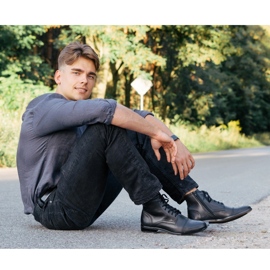 KENT Zimske čizme Chelsea 287D Crna crno 2