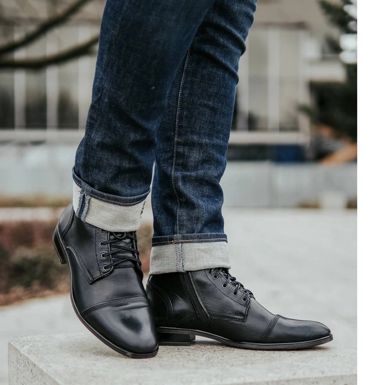 KENT Zimske čizme Chelsea 287D Crna crno 1