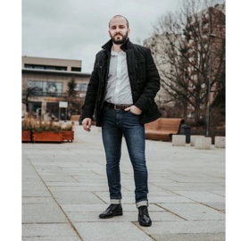 KENT Muške kožne čizme Chelsea 287D Św crne crno 2