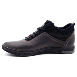 Polbut Muške zimske čizme sive boje K27F siva 1