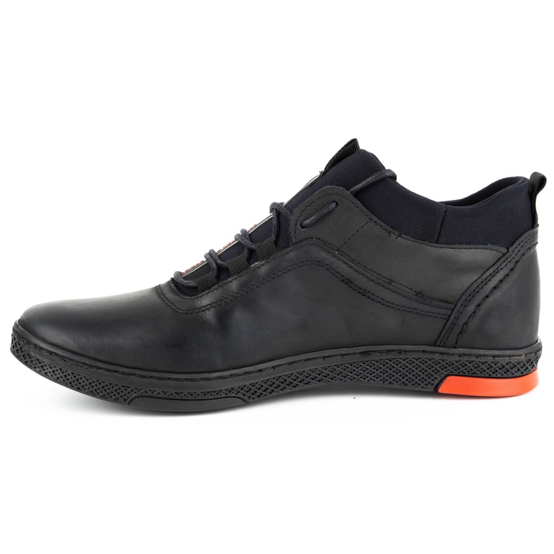 Polbut Crne muške zimske čizme K27F crno 1